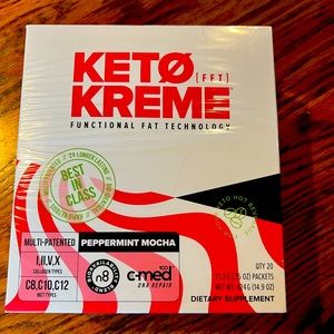 Peppermint mocha keto kreme